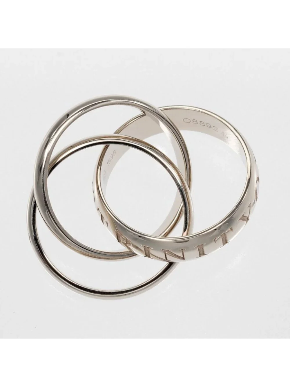Cartier Trinity 18k White Gold Ring